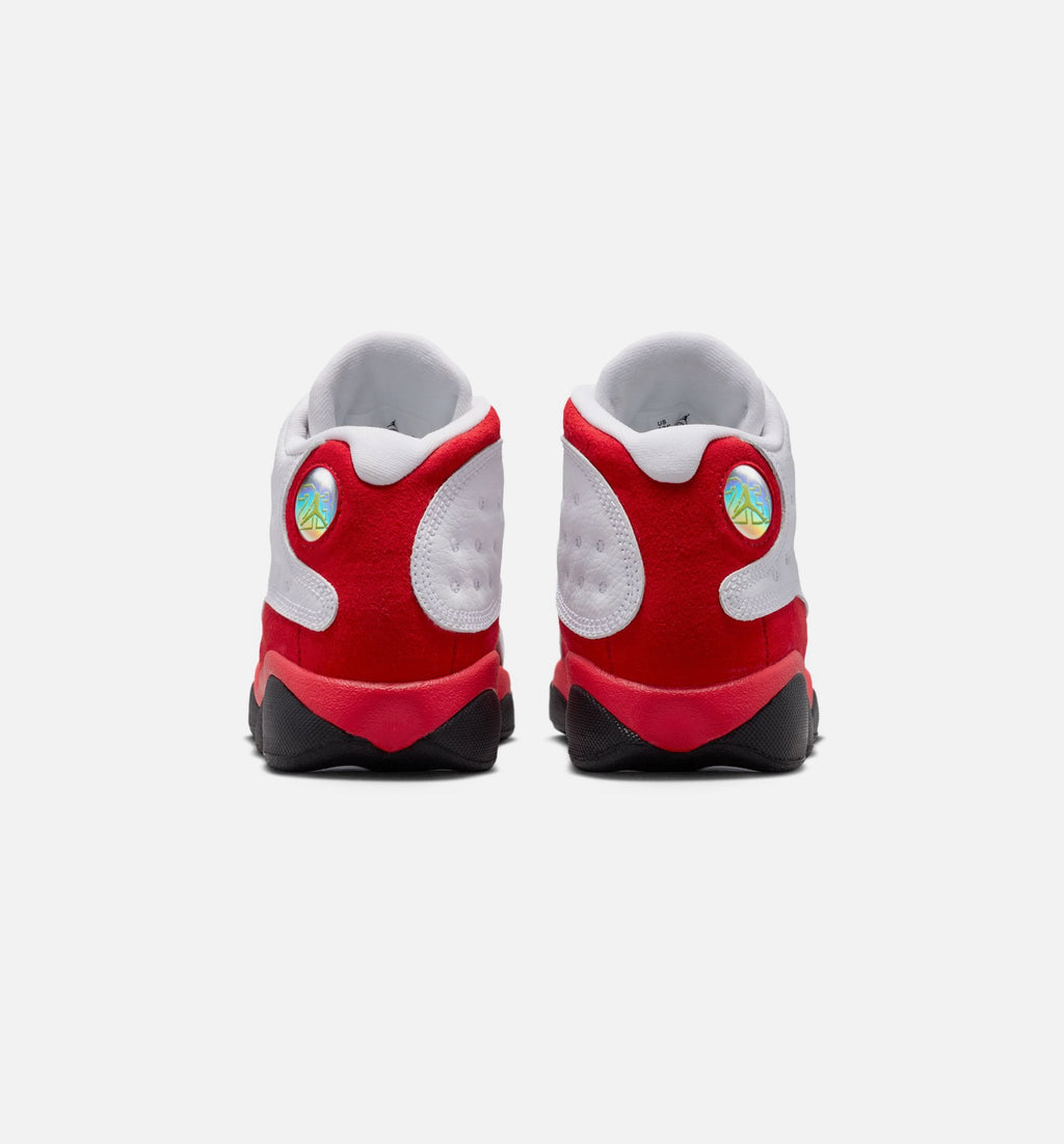 Air Jordan 13 Retro White & University Red Preschool Lifestyle Shoes - White/Black/True Red