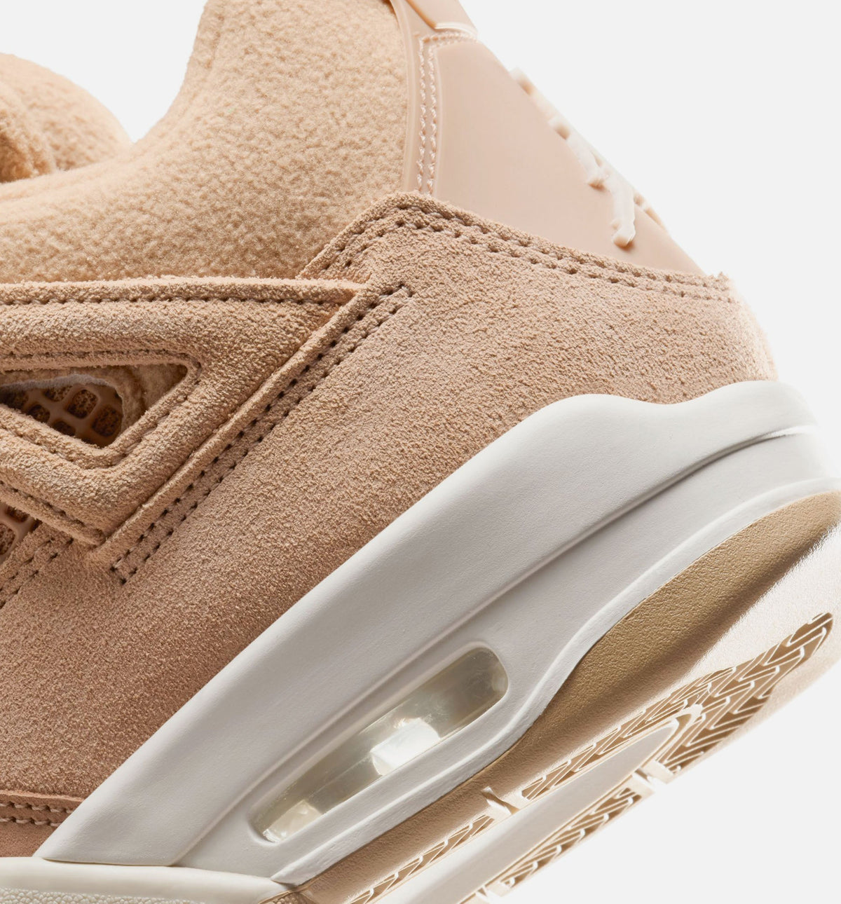 Air Jordan 4 Retro Cozy Girl Women's Shoes - Hemp Light Orewood Brown