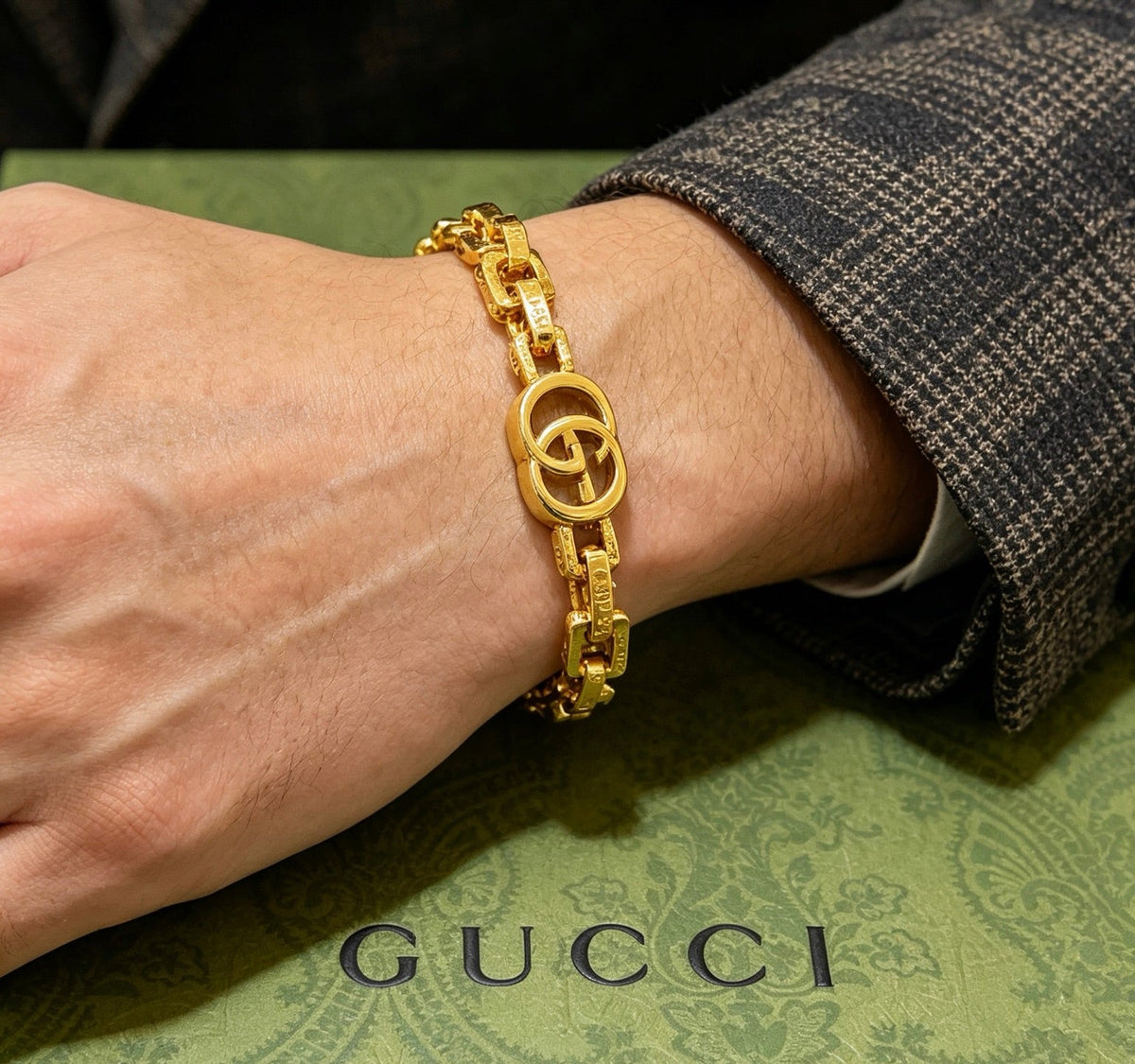 Gucci Polished Link Bracelet - Sizes 16-22 cm
