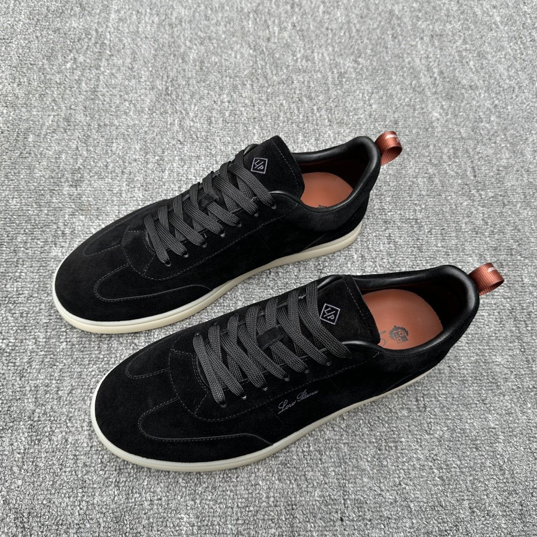 Loro Piana Men's Soho Walk Low-Top Sneakers