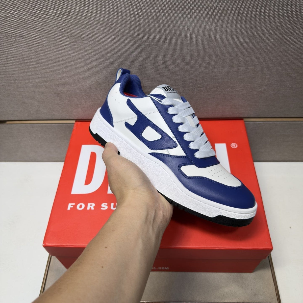 Diesel Panel Low-Top Sneakers