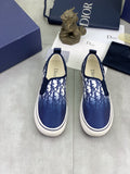 Dior Patterned Canvas Slip-On Shoes