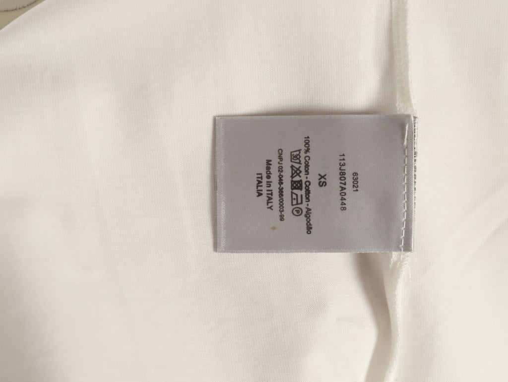 Dior Script Lettering Graphic T-Shirt - Off-White
